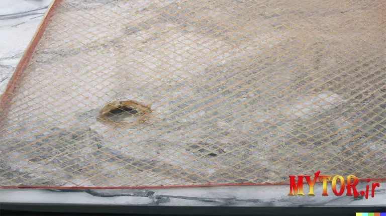 مش فایبرگلاس پشت سنگ